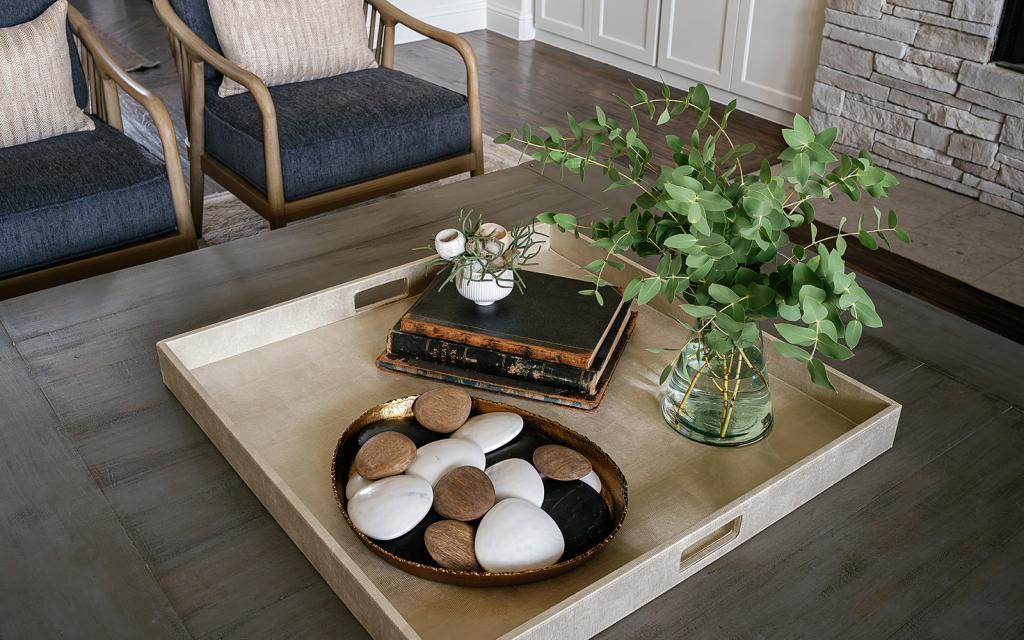 interior design table layering