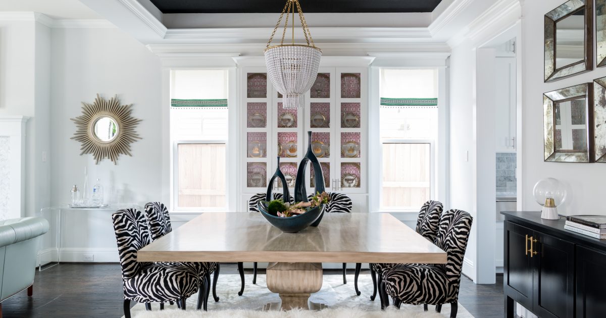 Inviting and Vibrant Modern Dining Room Design… | ML Interiors Group