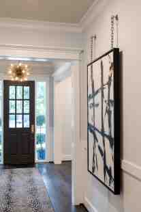 Entry way interior design by ML Interiors Group in Dallas, TX