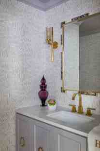 Master bathroom interior design by ML Interiors Group in Dallas, TX