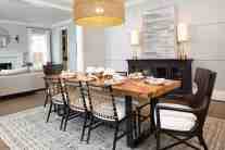 Formal dining room view 1 interior design by ML Interiors Group in Dallas, TX