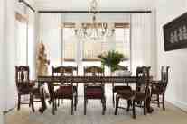 Dining room interior design by ML Interiors Group in Dallas, TX