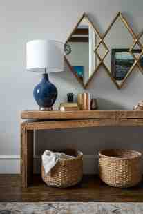 Entryway full-service interior design by ML Interiors Group in a Lakewood home in Dallas, Texas