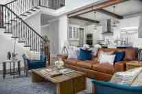 Living room interior design by ML Interiors Group in Dallas, TX