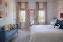 Custom Drapery in Girl's Room by ML Interiors Group in Dallas, Tx.