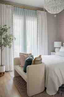 Custom Drapery in Girl's Room by ML Interiors Group in Dallas, Tx.