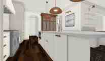 Home kitchen interior design
