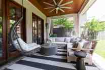 Outdoor patio space designed by ML Interiors Group in Dallas, TX