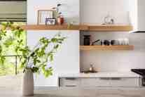Focus: Quartzite countertop, kitchen design by ML Interiors Group in Dallas TX