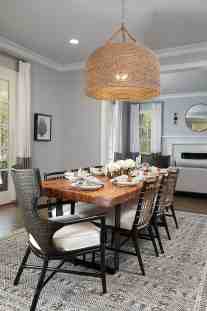 Formal dining room view 3 interior design by ML Interiors Group in Dallas, TX