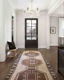 Midway Hollow entryway with Turkish runner