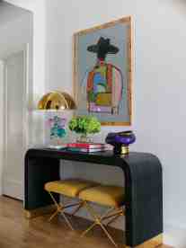 Highland Park Foyer by ML Interiors Group in Dallas, Tx.