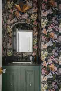 Powder Bath Design by ML Interiors Group in Dallas, Tx.