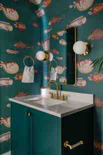 Game Room Bath Design by ML Interiors Group in Dallas, Tx.