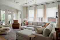 An oversized and hypoallergenic sectional is the perfect gathering spot for the entire family and a handful of friends.