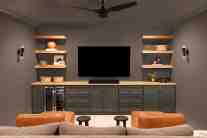 TV Console designed by ML Interiors Group in Dallas, TX